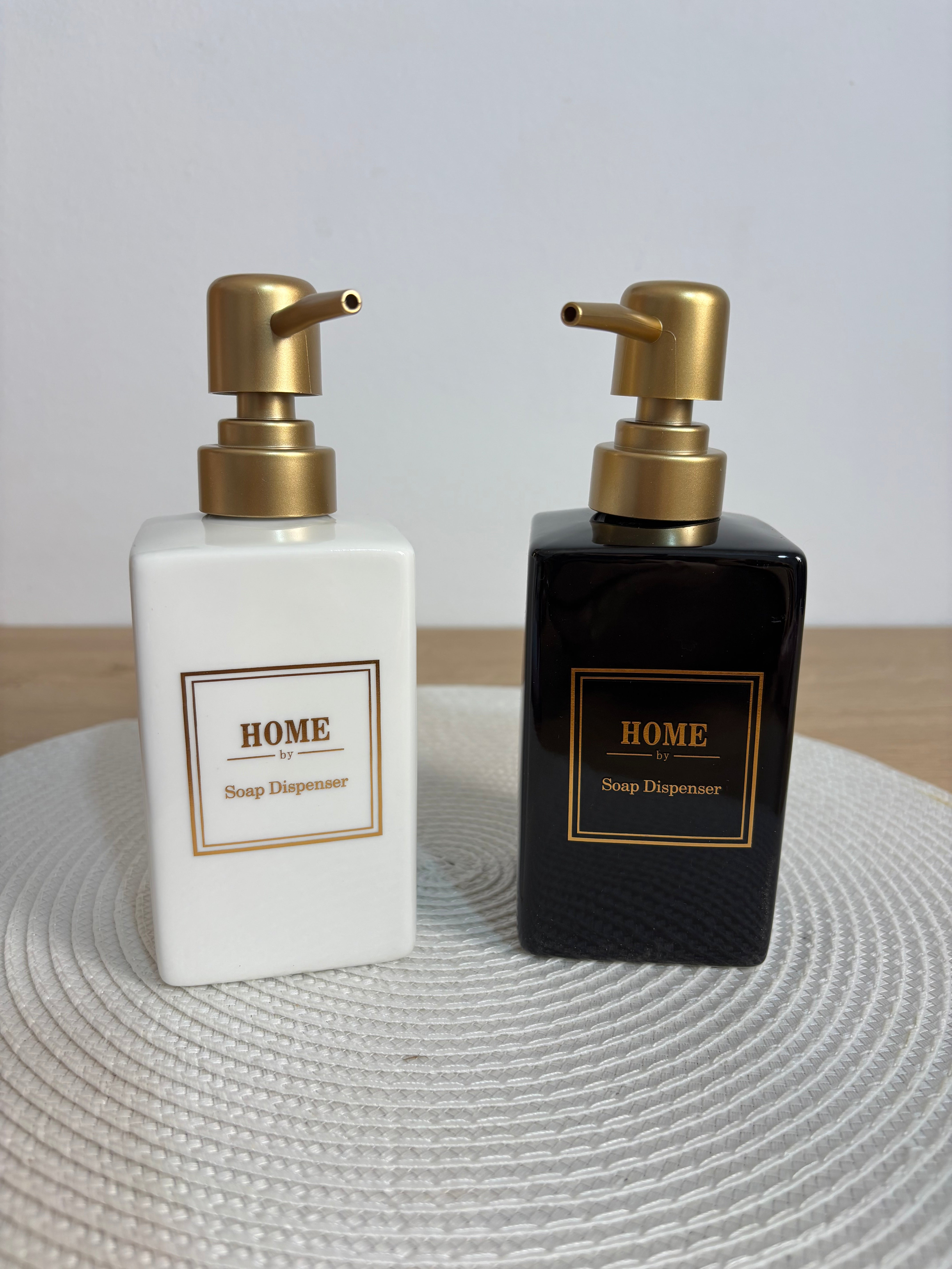 ديسبنسر قطعتين ( ابيض واسود )