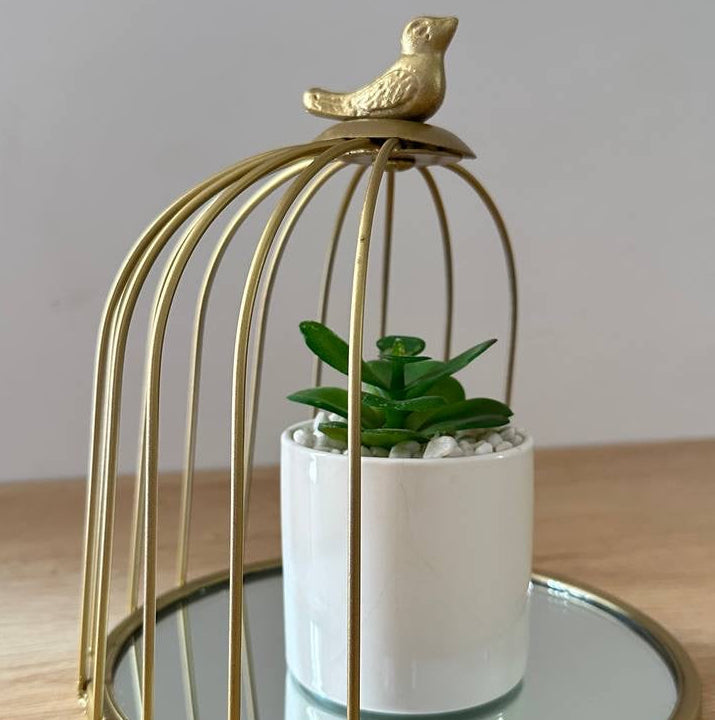 Vintage-Style Decorative Birdcage