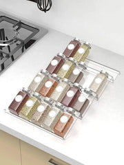 قطعتين من رف اكريليك للادراج