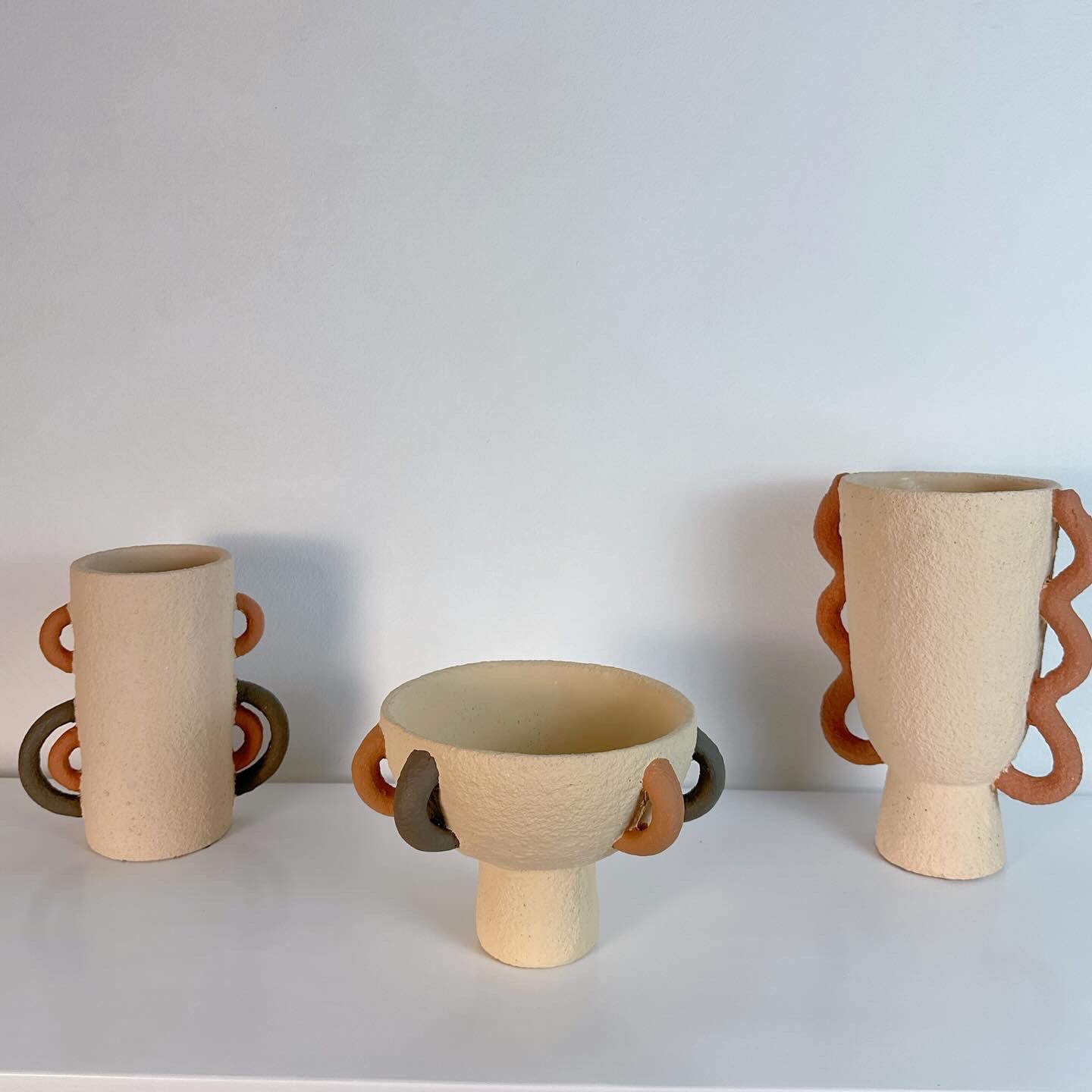 Set resin vase