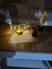 كلمة home ديكور مضيئة+كوستر(gift)