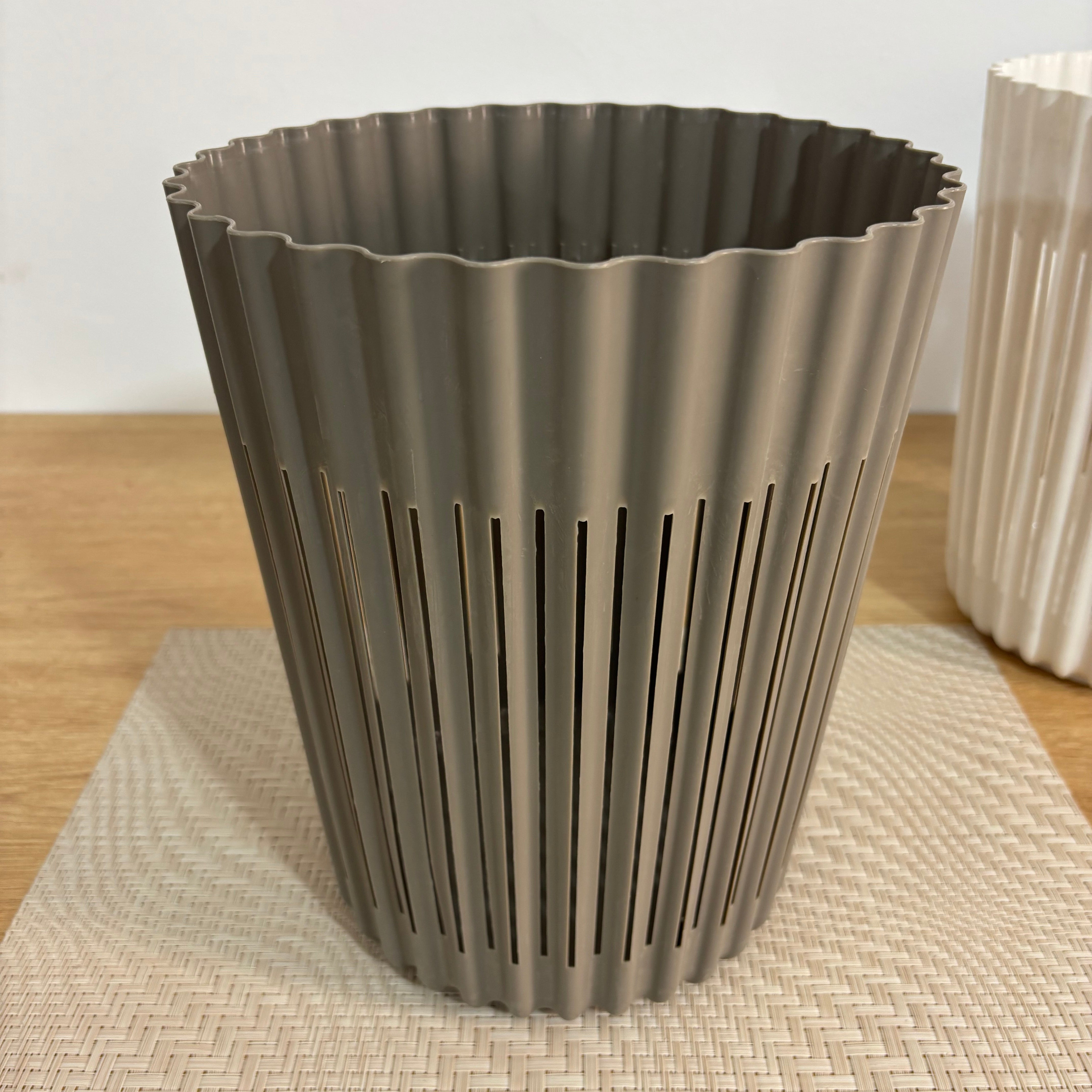 Plastic Open-Top Waste Bin