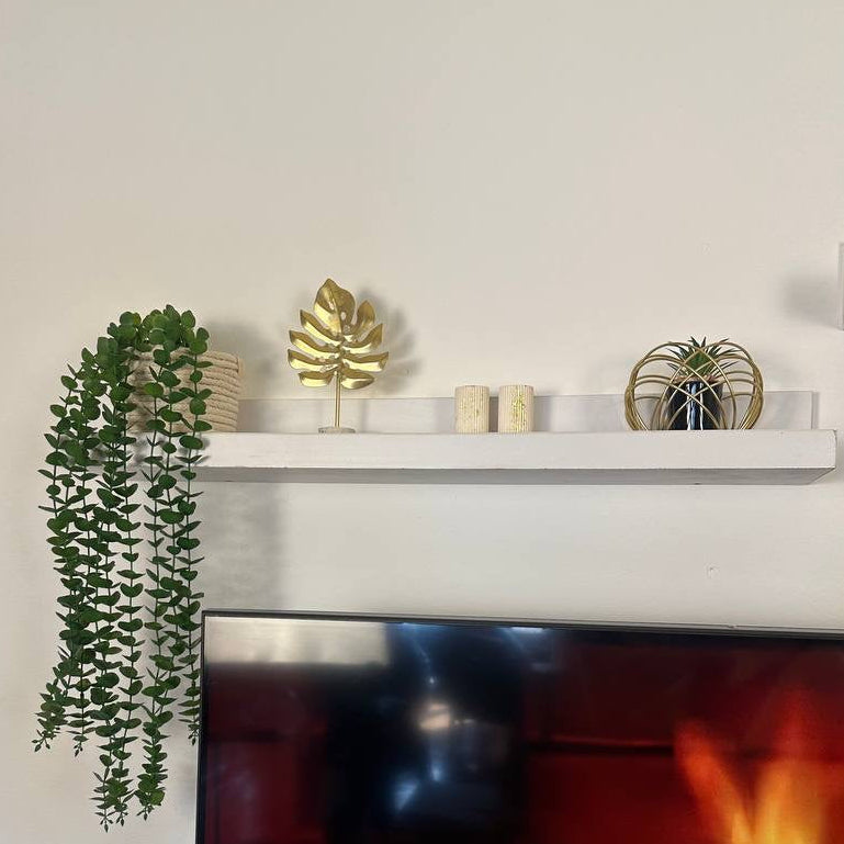 Premium Wood Floating Shelf – 80cm x 15cm