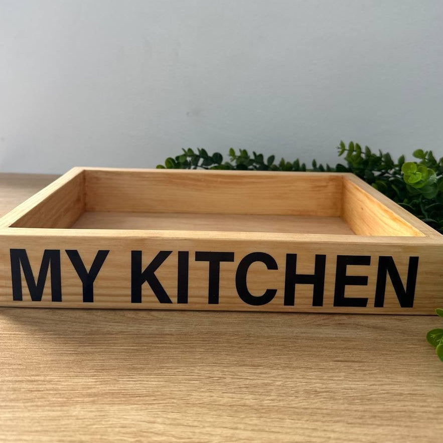 Wooden Serving Tray(My Kitchen)