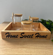 طقم برطمانات زجاج محكم الغلق