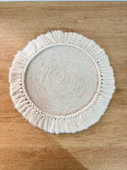 كوستر مكرمية مقاس 38cm