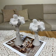 Gray Candlestick Set