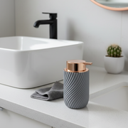 Gray Acrylic Dispenser