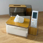 Tissue holder and remote organizer
