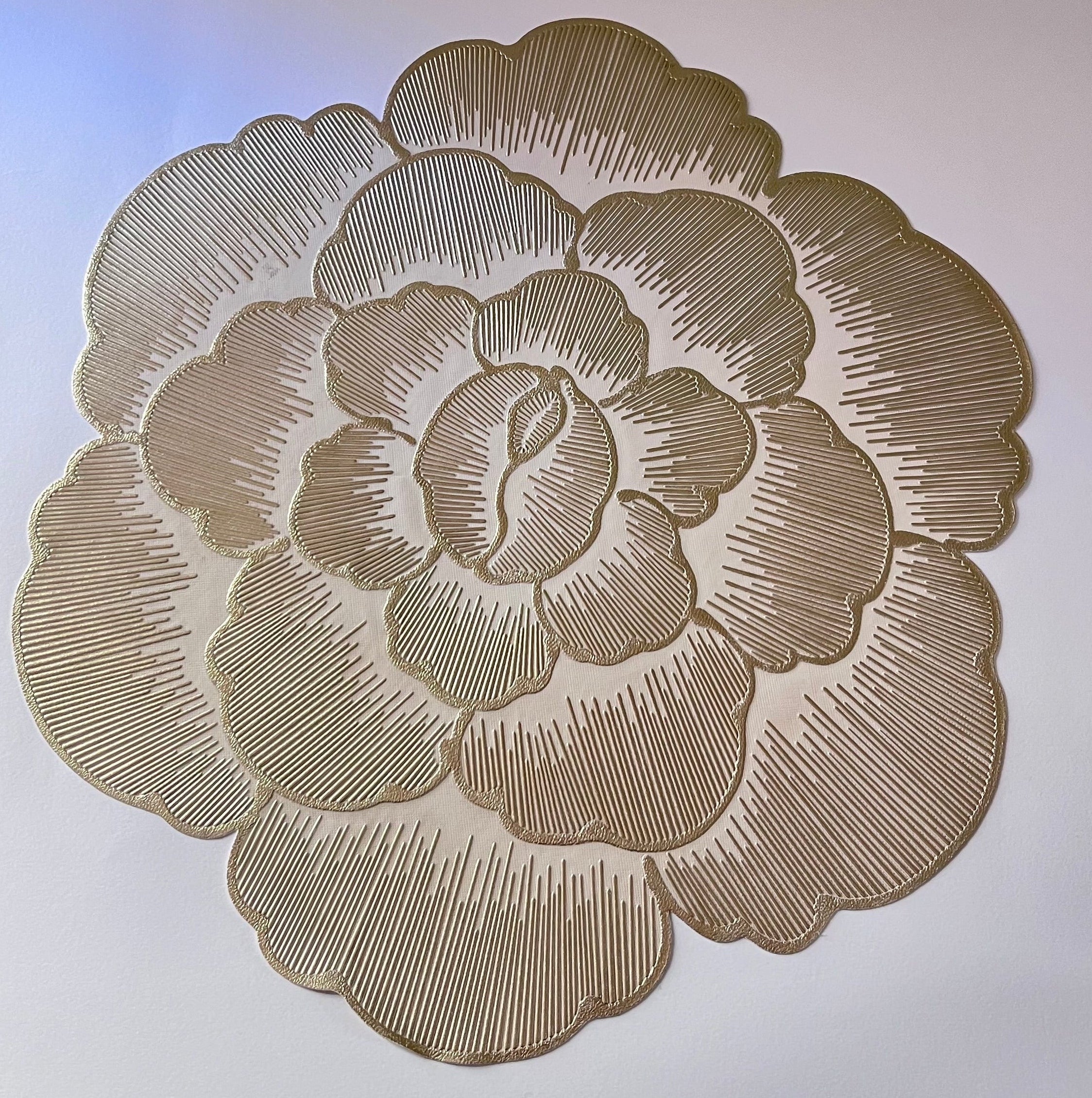 Rose Coasters Set