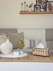 حامل مناديل كريستال