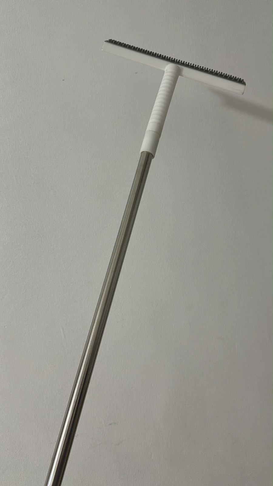 Silicone Squeegee with Long Handle for Window and Shower Cleaning