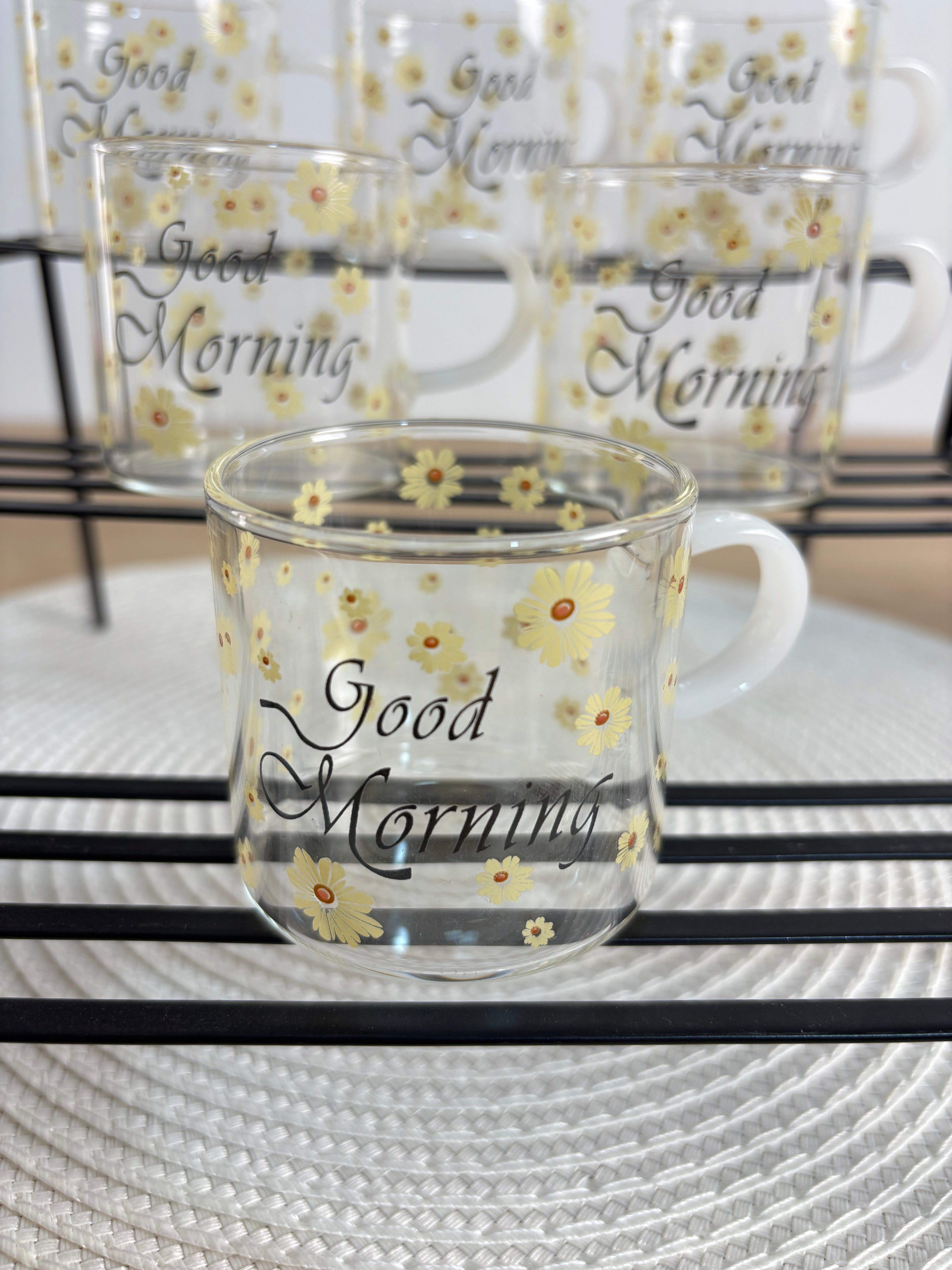 Good morning طقم فنجان