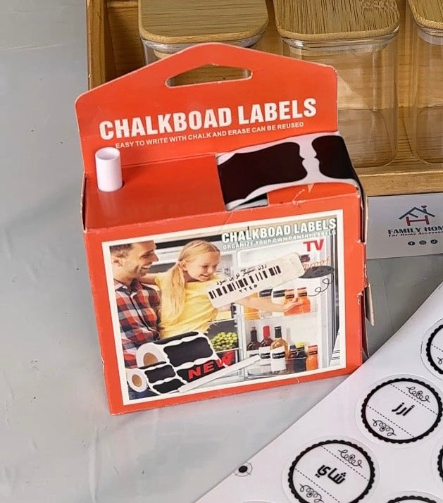 spice stickers with a pen
