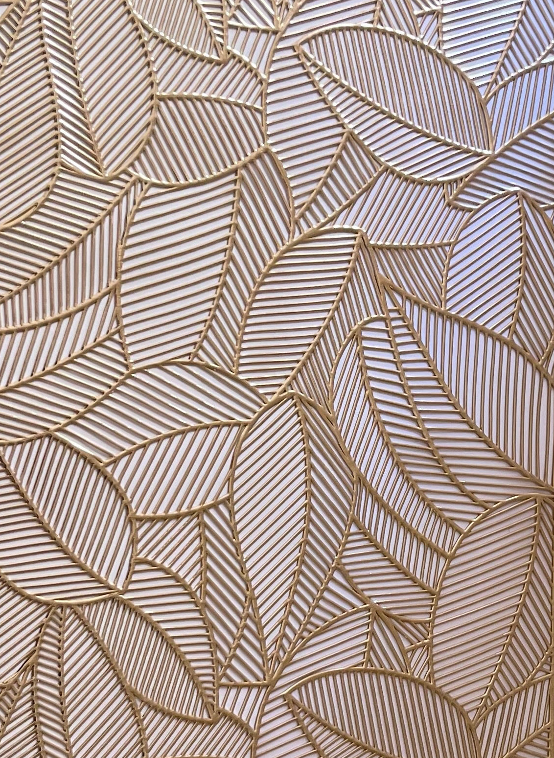 طقم كوسترز جلد مربع ورق شجر