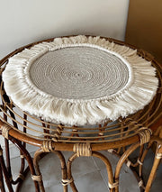 كوستر مكرمية مقاس 48cm