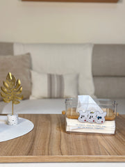 حامل مناديل اكريلك