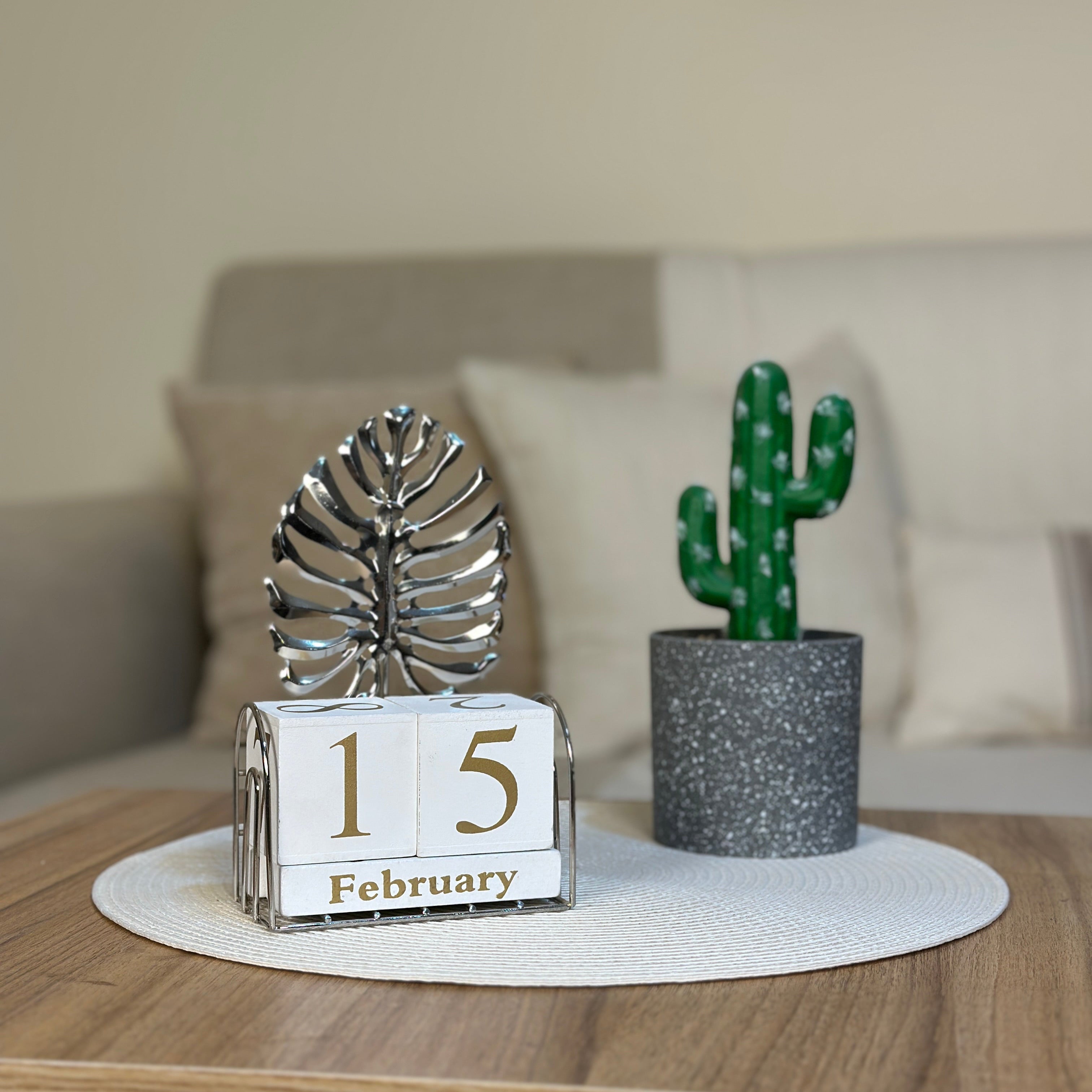 Wooden Calendar