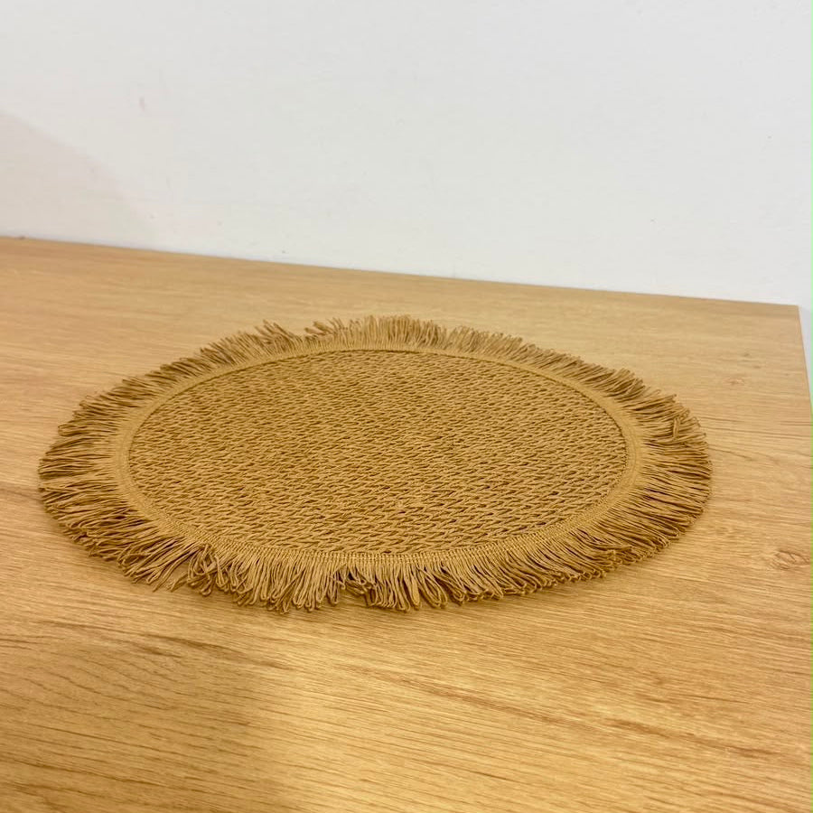 2 pieces of wicker coaster