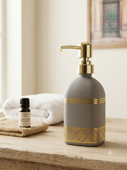 Gray Porcelain Dispenser