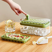 Acrylic ice tray for making ice cubes from water or juices