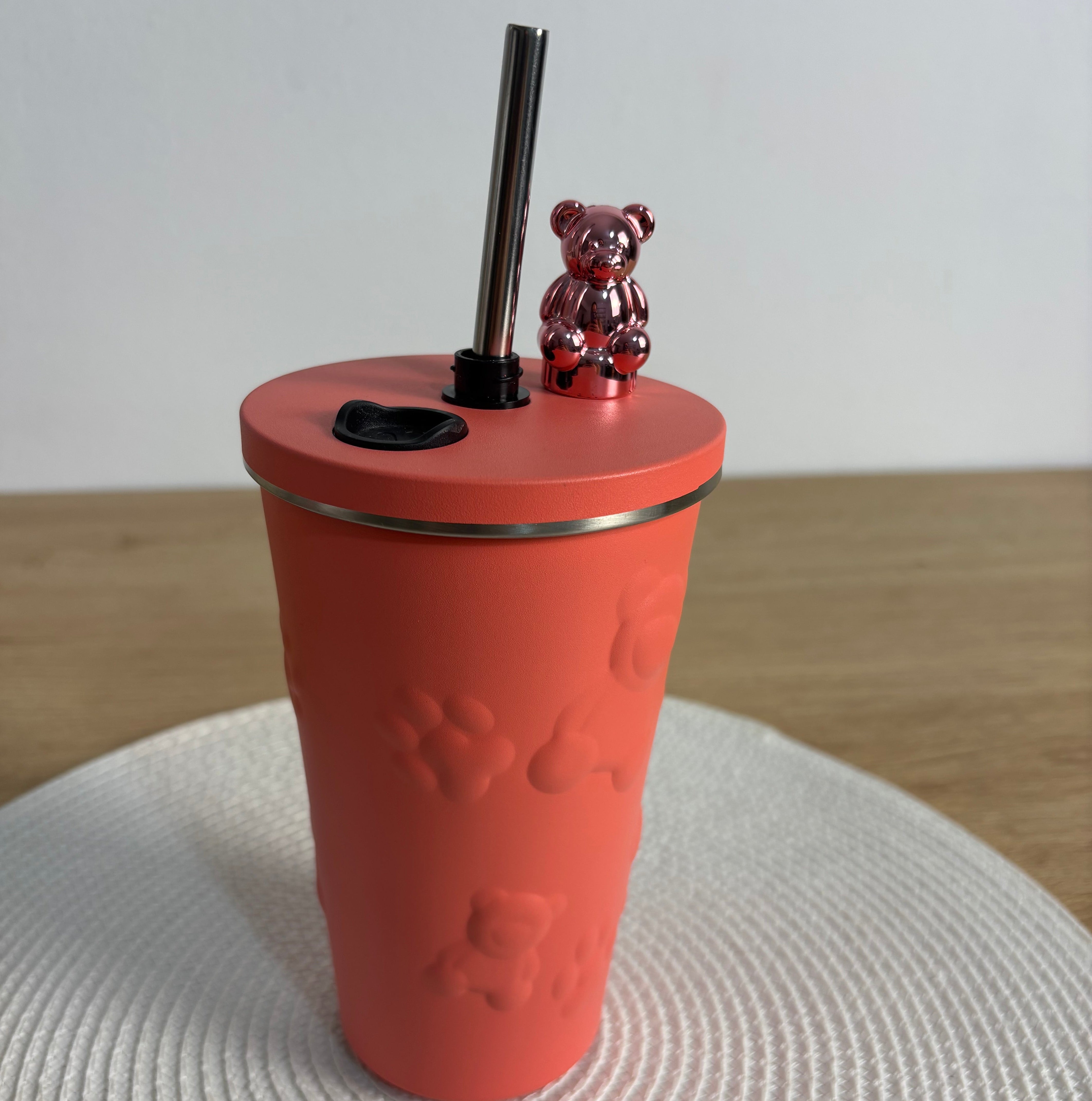 Airtight stainless steel coffee mug
