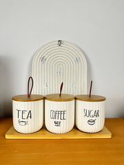 طقم Coffee & Tea ابيض