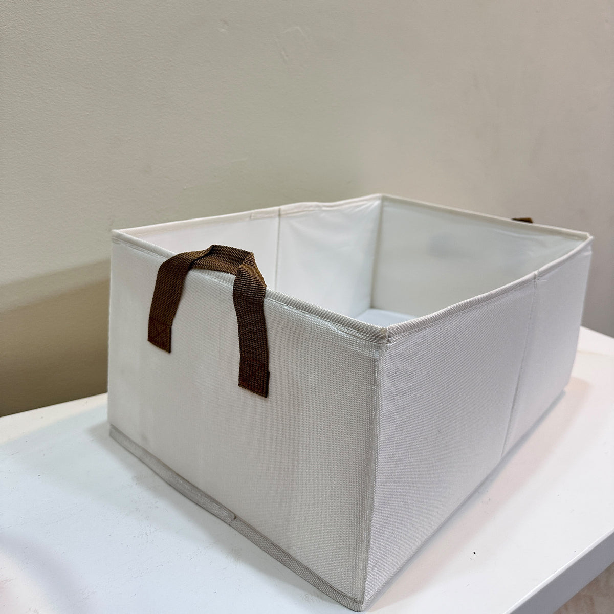 White Fabric Clothes Organizer( buy 3 for 495 )