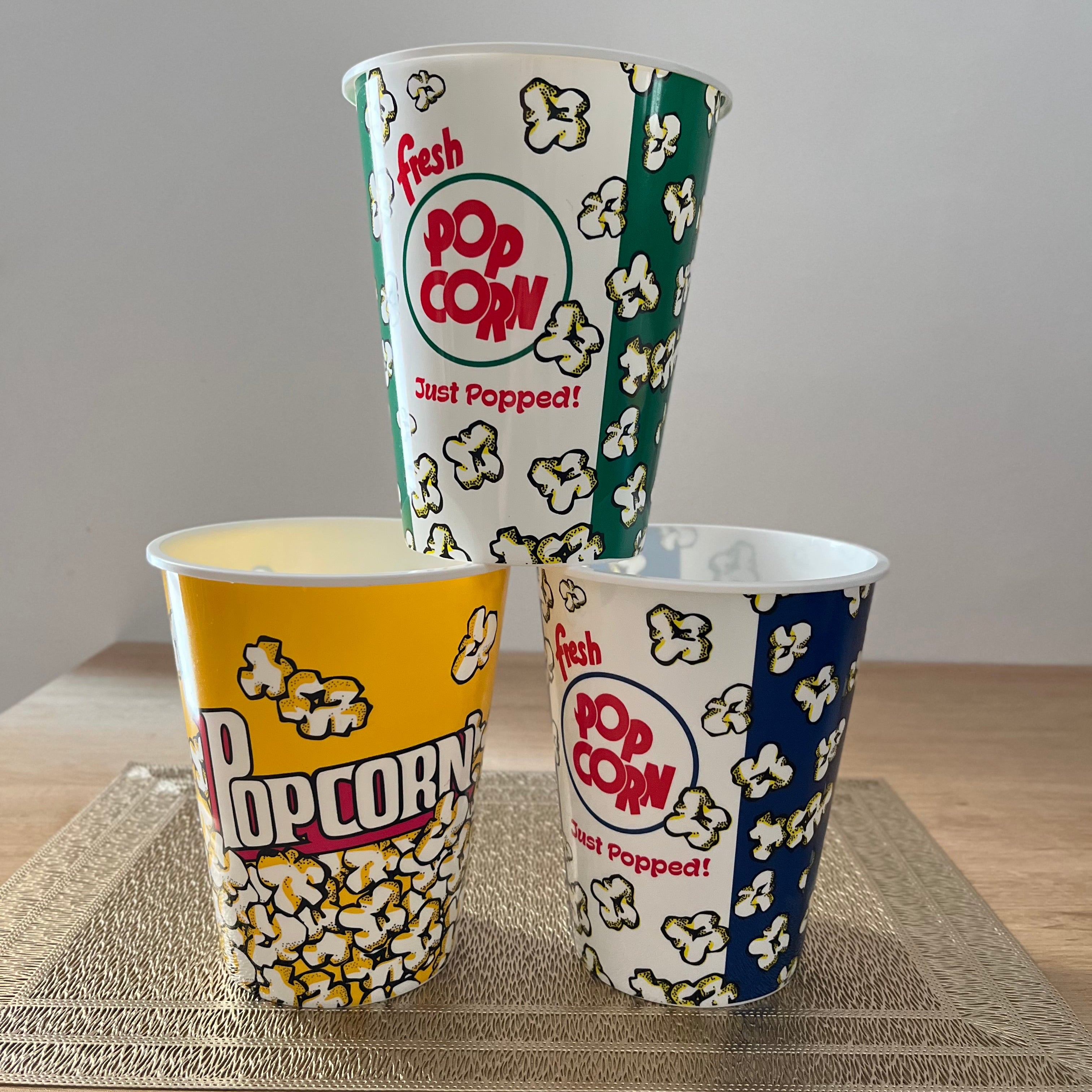 Popcorn Boxes for Snacks and Candy (3 pieces)