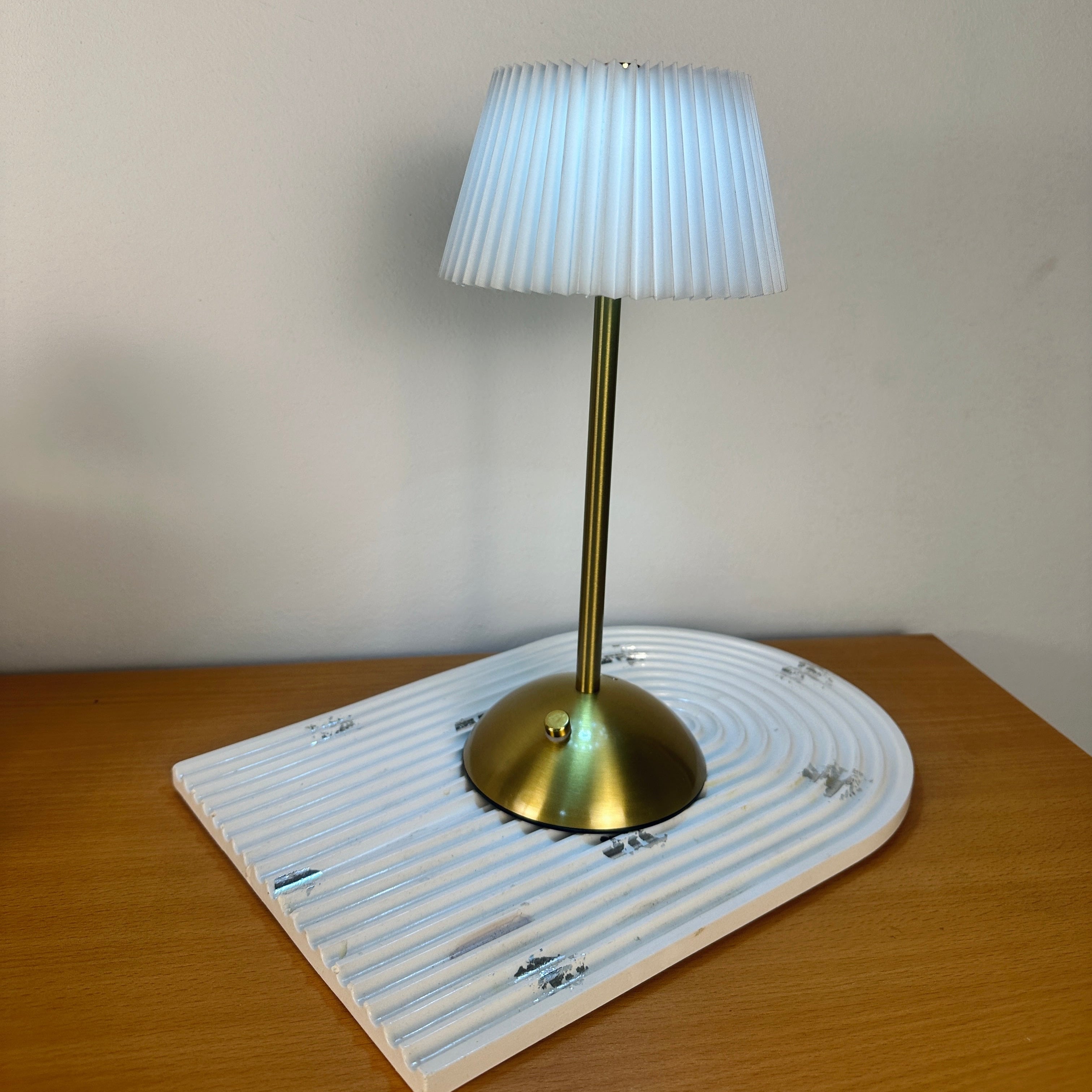 lamp with LED touch lighting