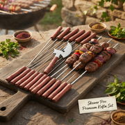 Barbecue Skewers with Handles(24 pieces)