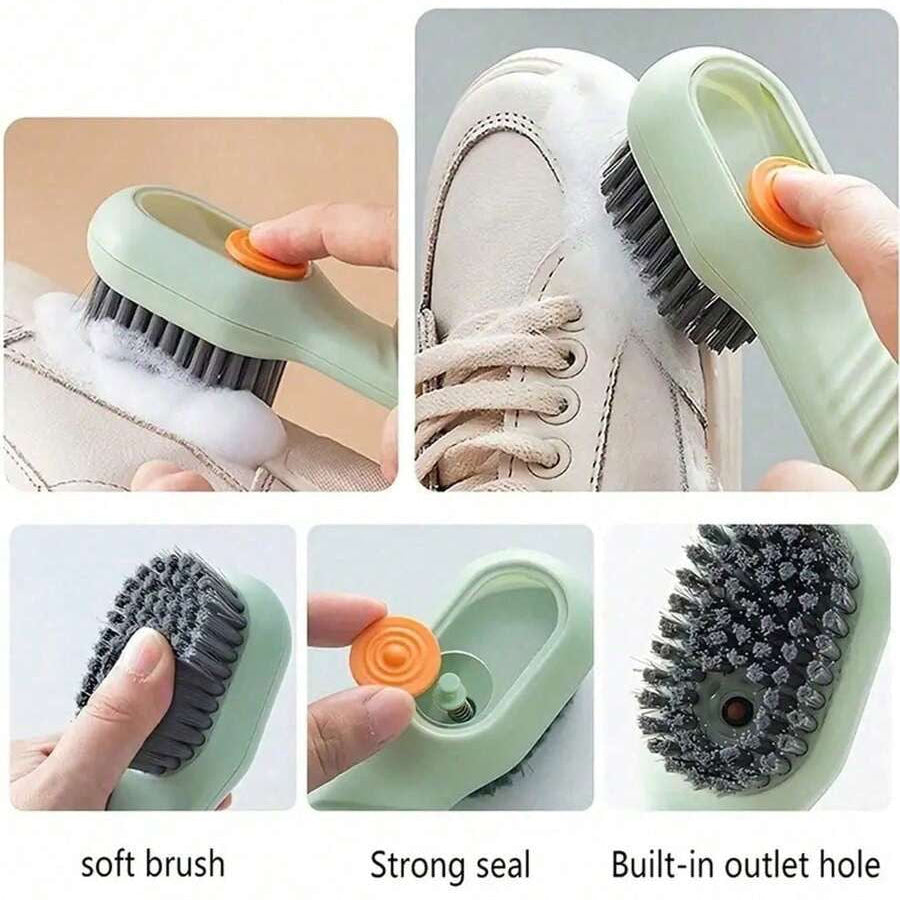 2 pieces  Multi-purpose shoe cleaning brush