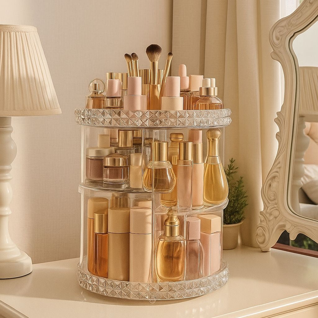 Make-up organizer + microfiber towel (gift)