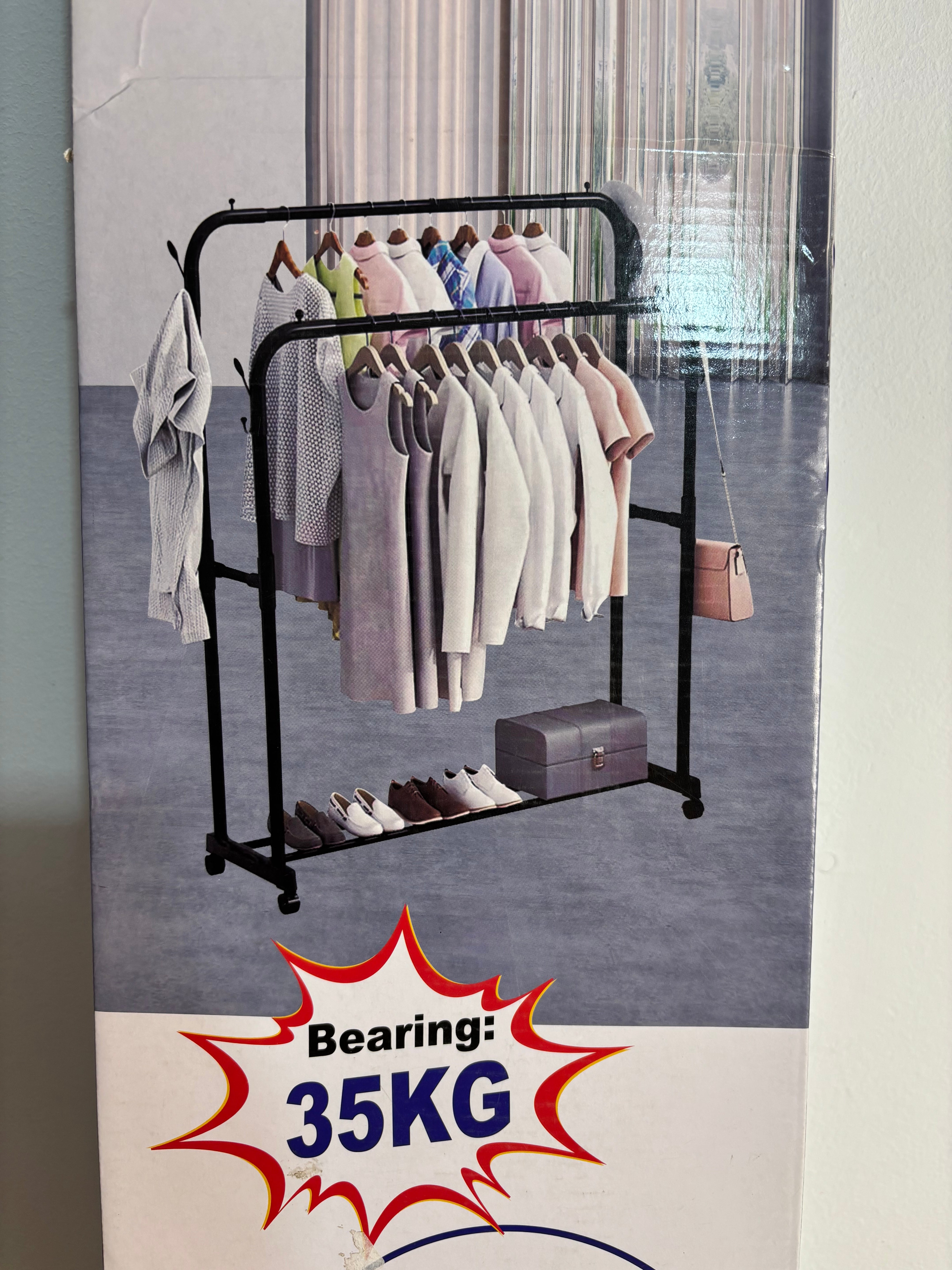 استاند ملابس مزدوج