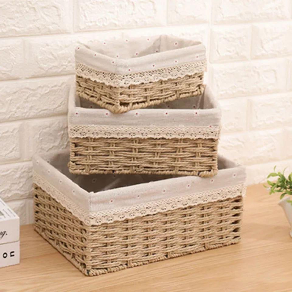Ratan Basket Set