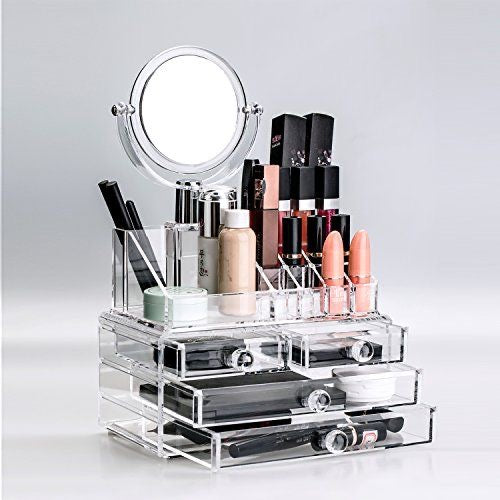 Makeup Organizer + Free Microfiber Towel