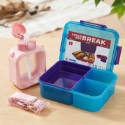 Lunch Box with bottle+ Silicone Brush(gift)