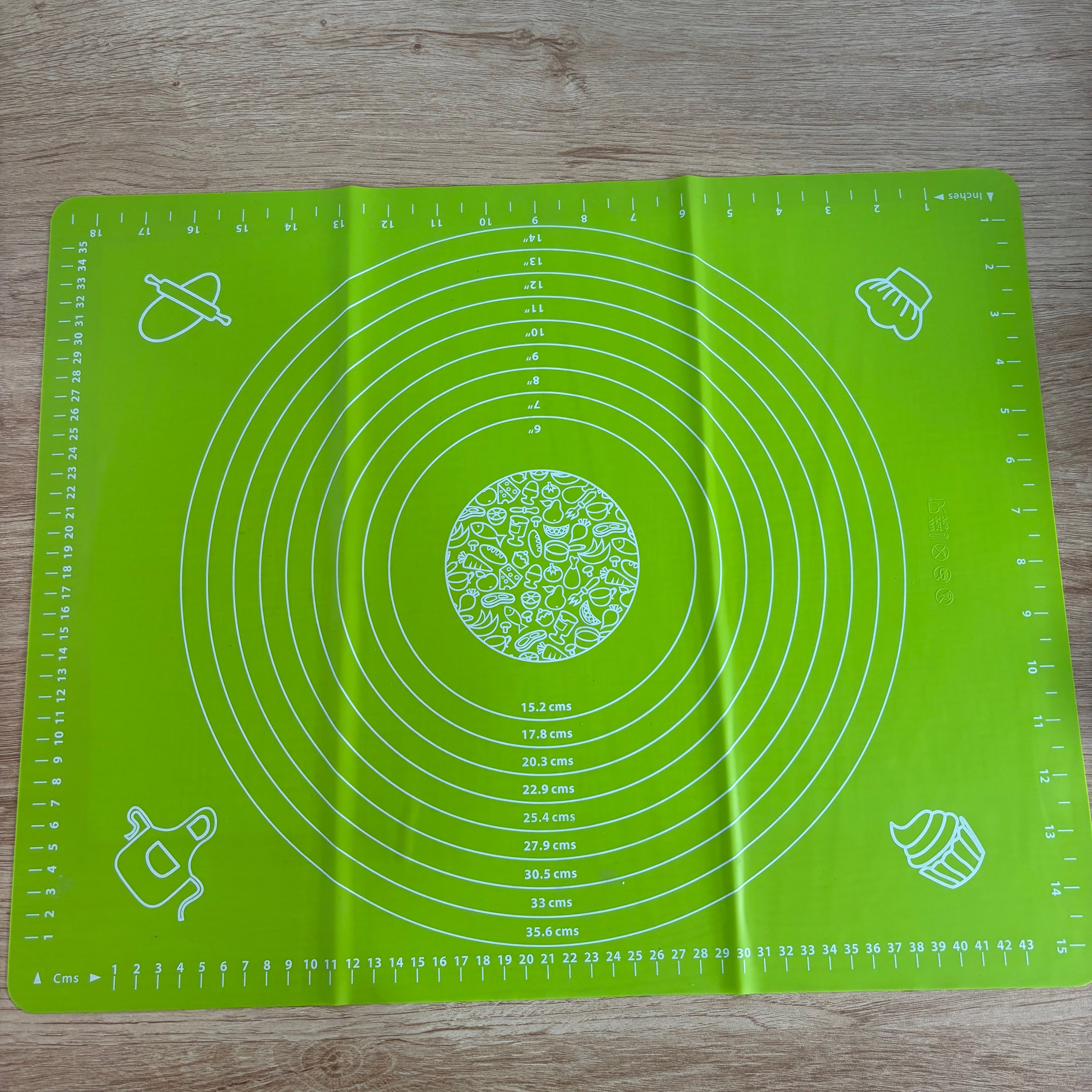 Silicone dough mat