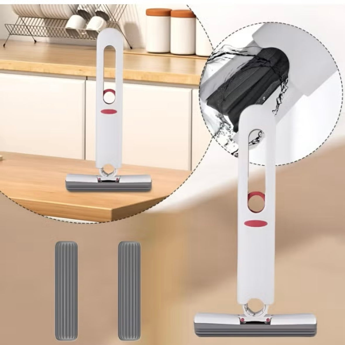 Water Wiper for Windows, Mirrors & Office Surfaces