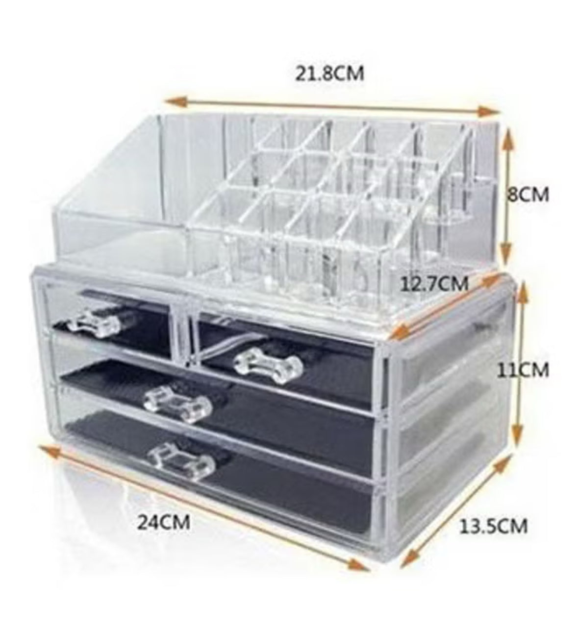 منظم ميك اب + فوطة ميكروفيبر (gift)