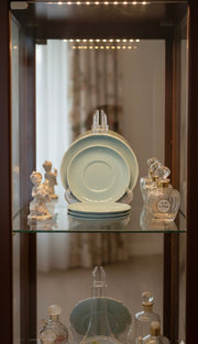 حامل أطباق وتحف أكريليك شفاف( كبير )buy 1 get 2 free