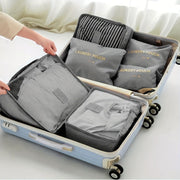 Travel bag organizer