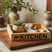 Wooden Serving Tray(My Kitchen)