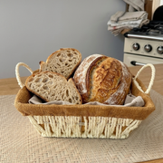A dish of wicker
