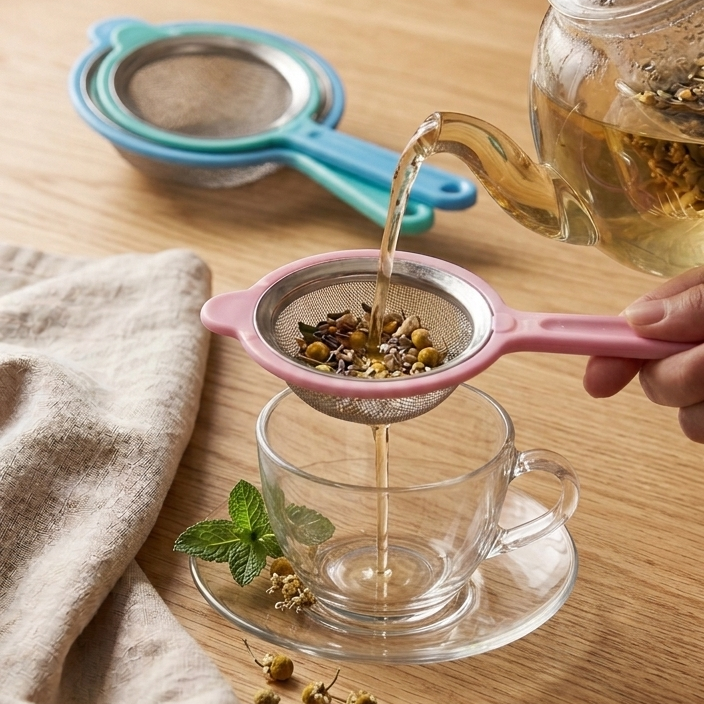 3-Pieces Tea Strainer