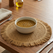 2 pieces of wicker coaster