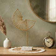 Gold Semi-Circle Decor
