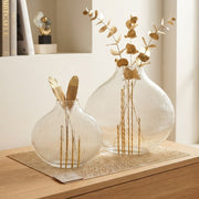 The Ripple Gold Crystal Set