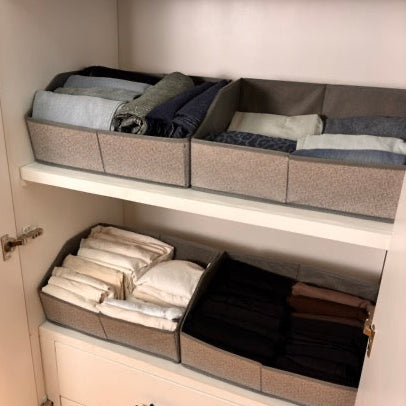 Gray Fabric Clothes Organizer(buy 3 for 450)