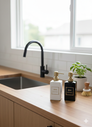 ديسبنسر قطعتين ( ابيض واسود )